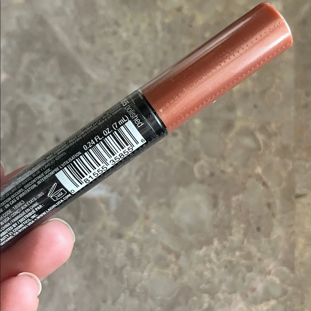 L.A. Girl Metal Liquid Lipstick - Polished